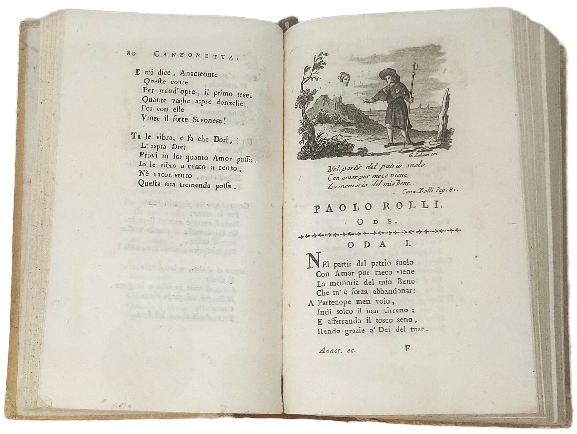 Anacreontici e burleschi del secolo XVIII