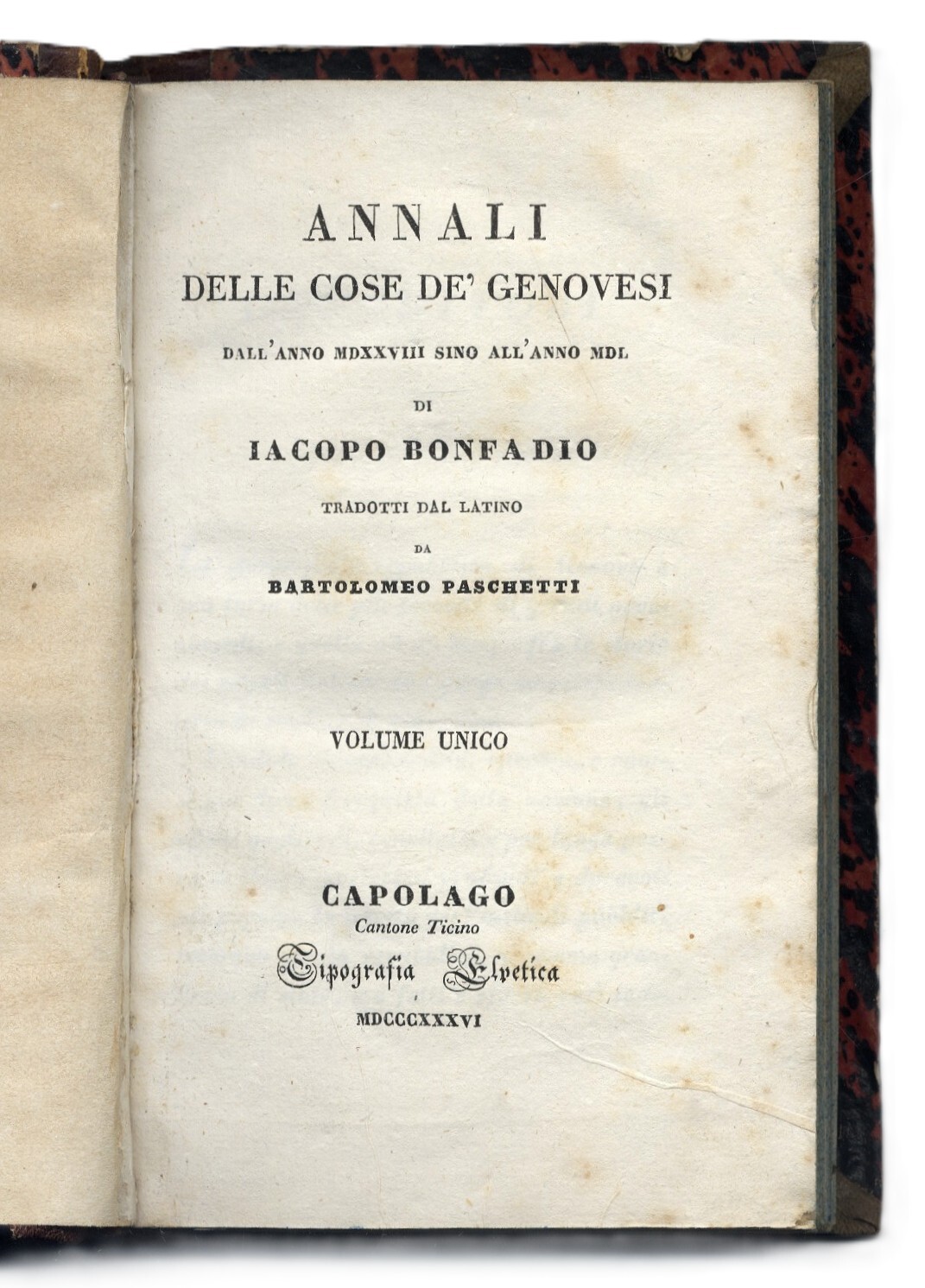 Annali delle cose de' Genovesi dall' anno MDXXVIII sino all' …