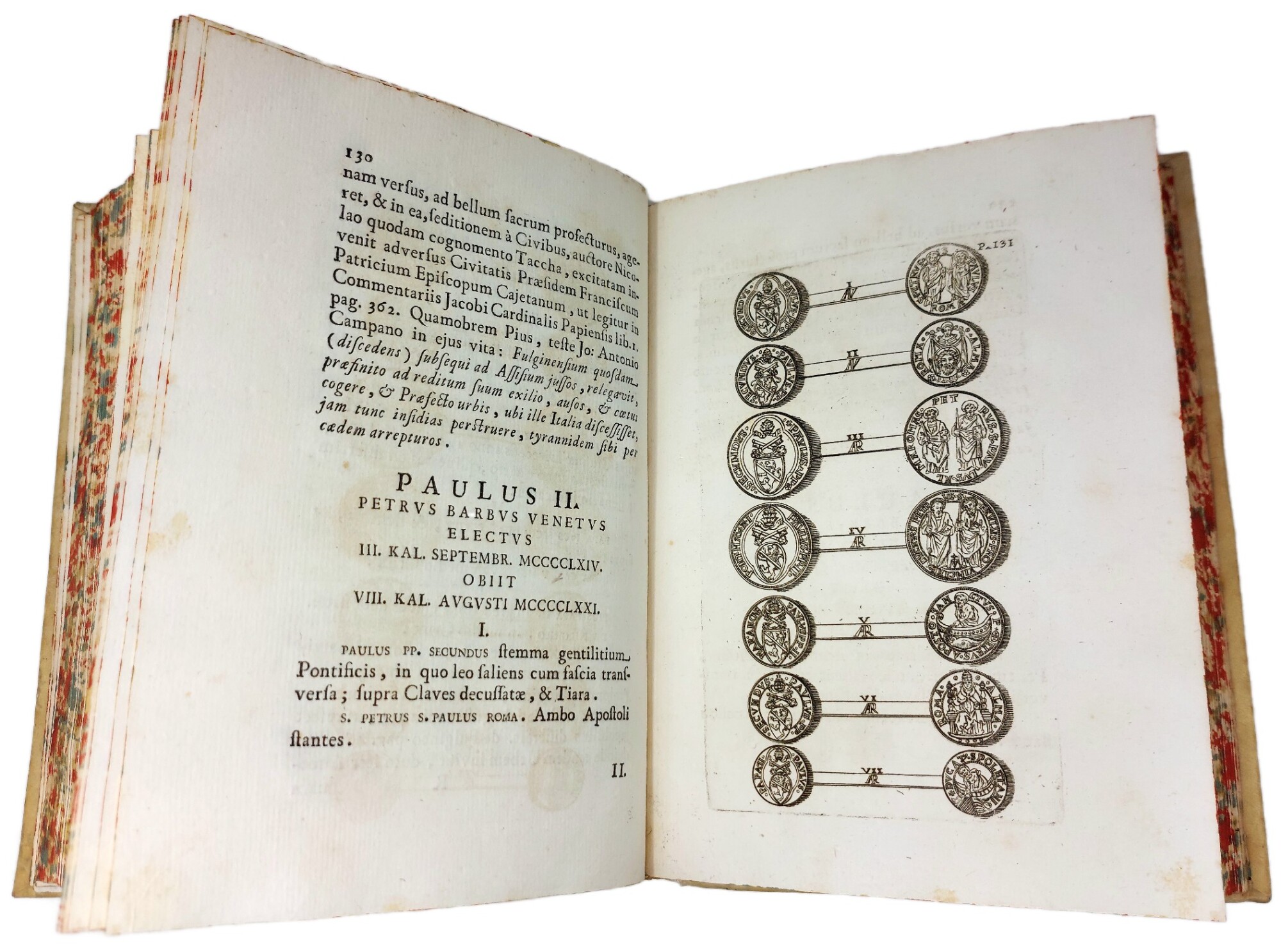 Antiquiores Pontificum Romanorum Denarii olim in lucem editi, notisque illustrati …