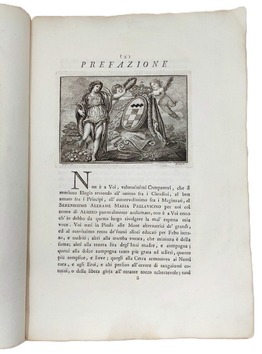 Applausi poetici della Colonia Ligustica al serenissimo Alerame Maria Pallavicini …
