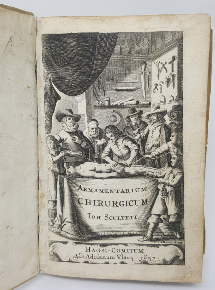 Armamentarium Chirurgicum. D Joannis Schulteti, XLIII tabulis aeris elegantiss. incisis. …