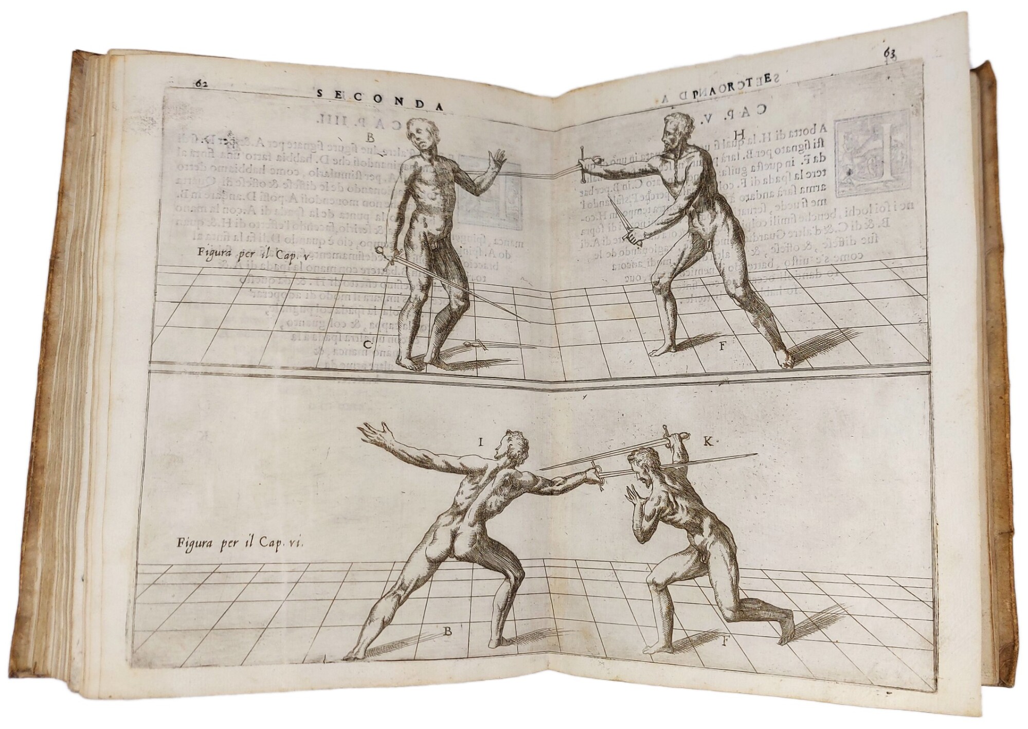 Arte dell'armi. Ricorretto, et ornato di nuove figure in rame. …