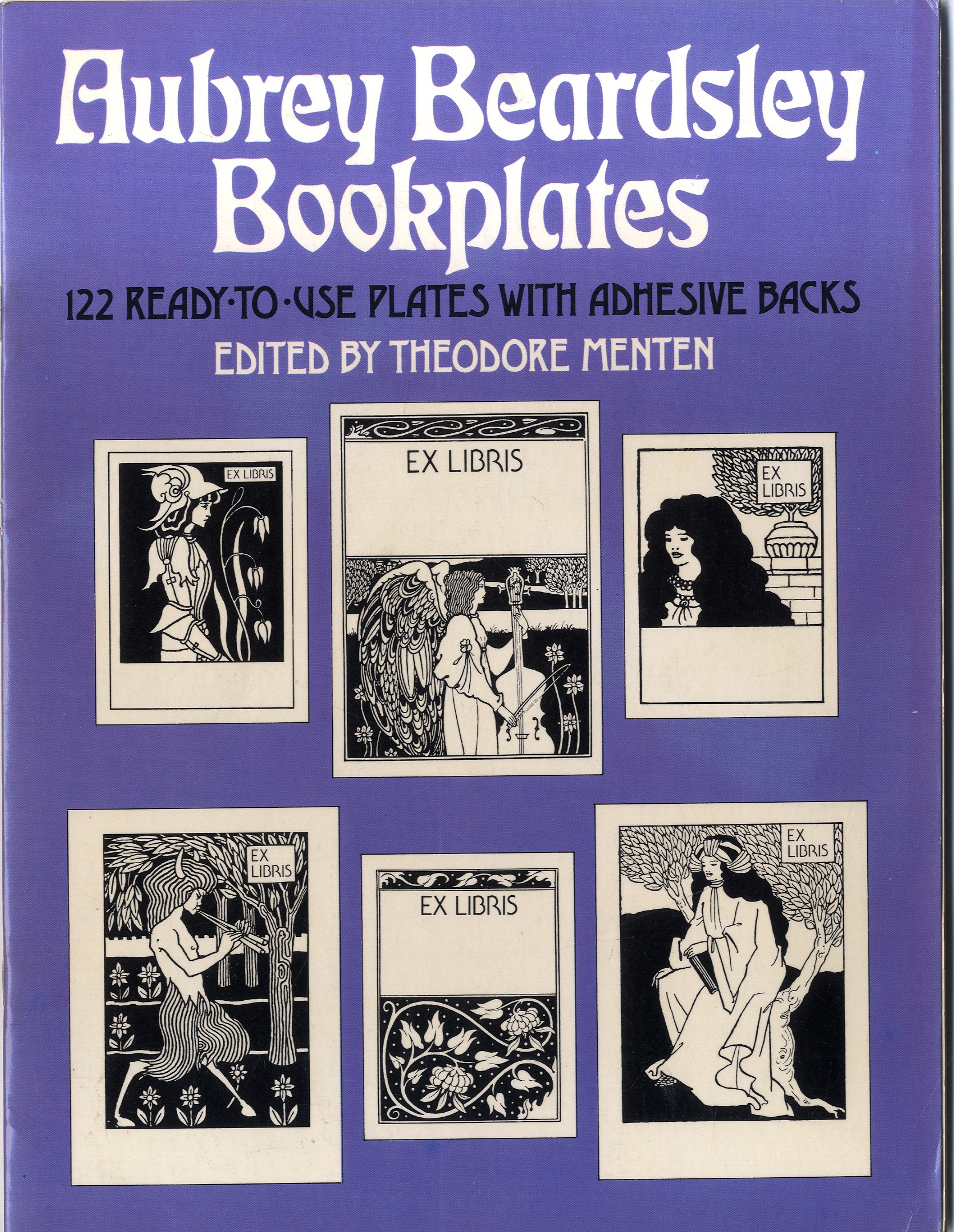 Aubrey Beardsley Bookplates: 122 Ready to Use Plates With Adhesive …