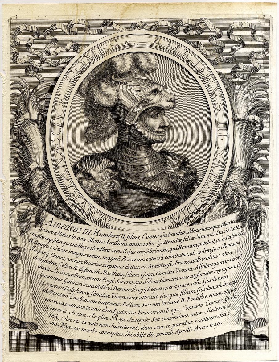 Augustae Regiaeque Sabaudiae Domus Arbor Gentilitiae.