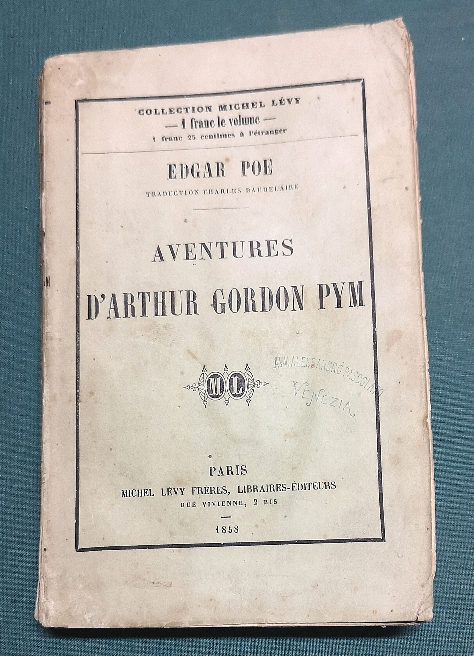 Aventures d'Arthur Gordon Pym.