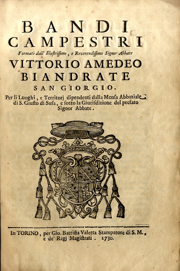 Bandi Campestri ... per i luoghi e territori dipendenti dalla …