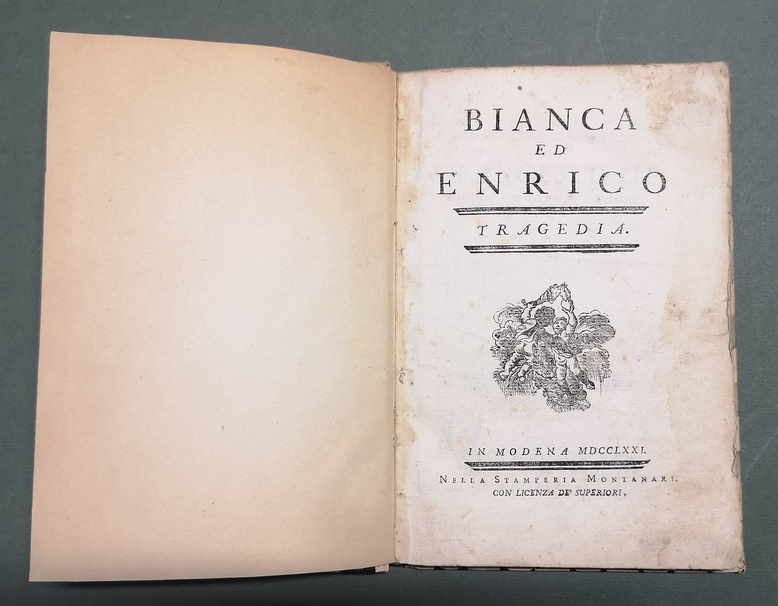 Bianca ed Enrico. Tragedia.