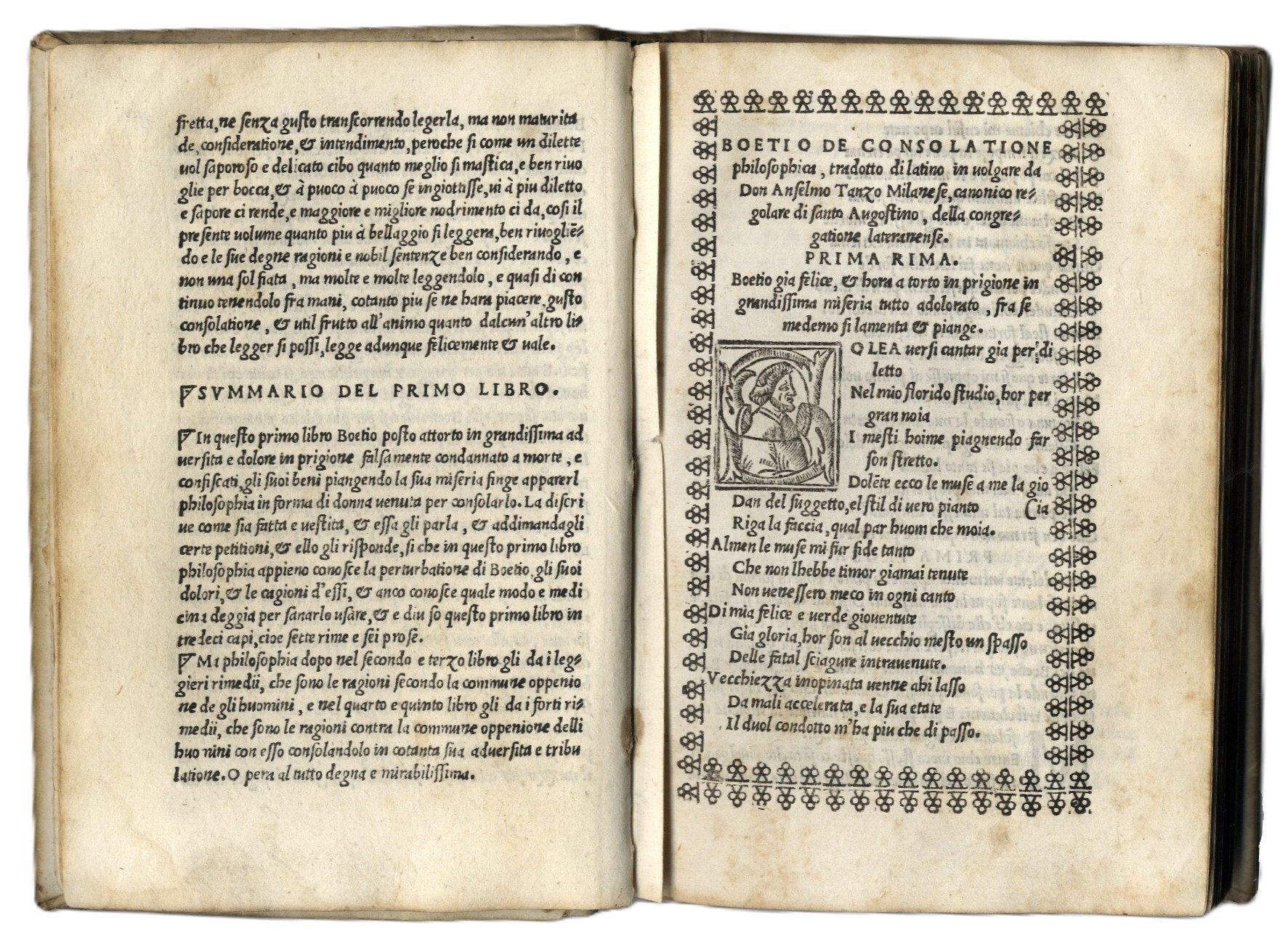 Boetio Severino Di consolatione philosophica volgare, nuovamente revisto e di …