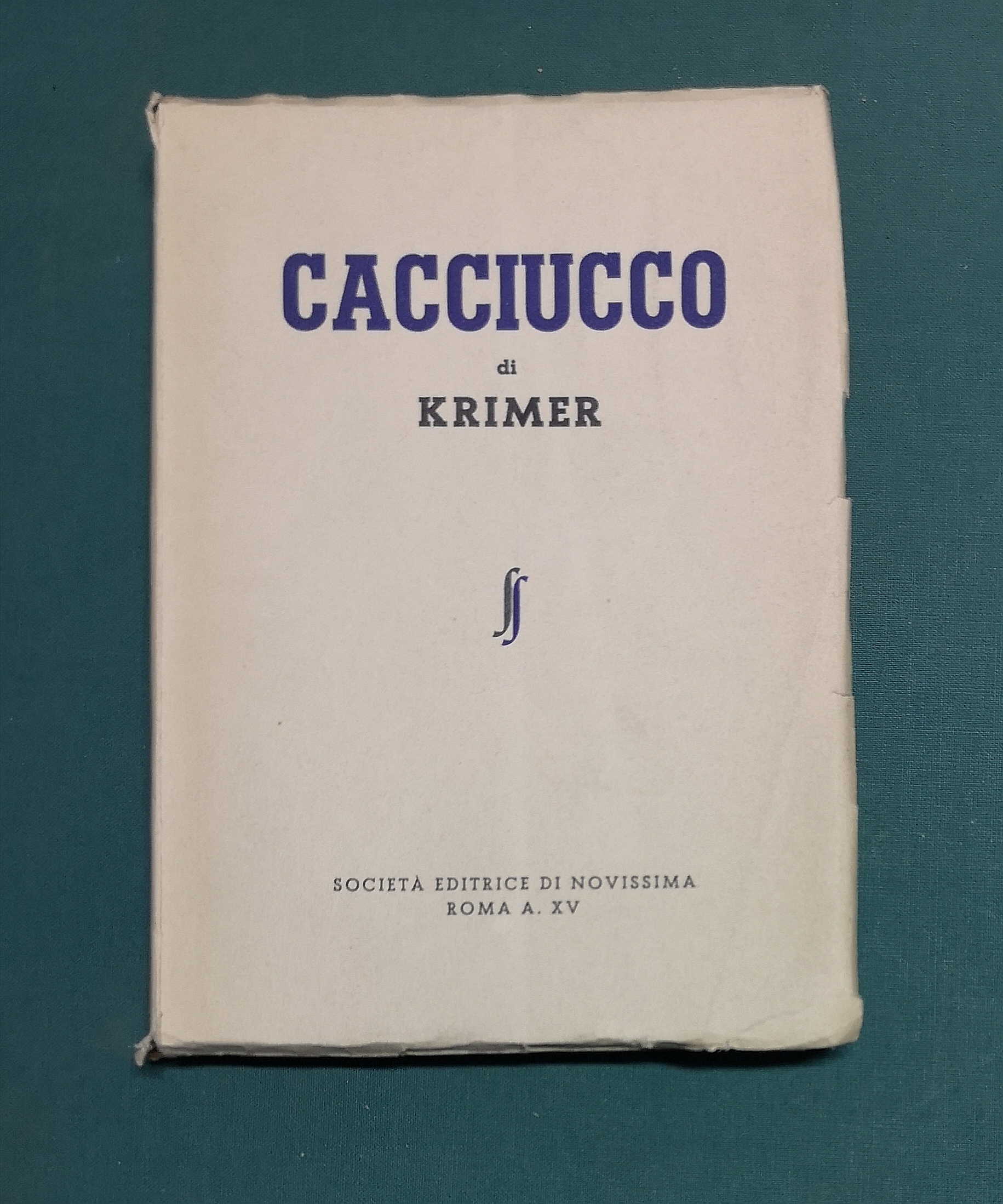 Cacciucco.&amp;nbsp;Prefazione e disegni di Lorenzo Viani.&amp;nbsp;