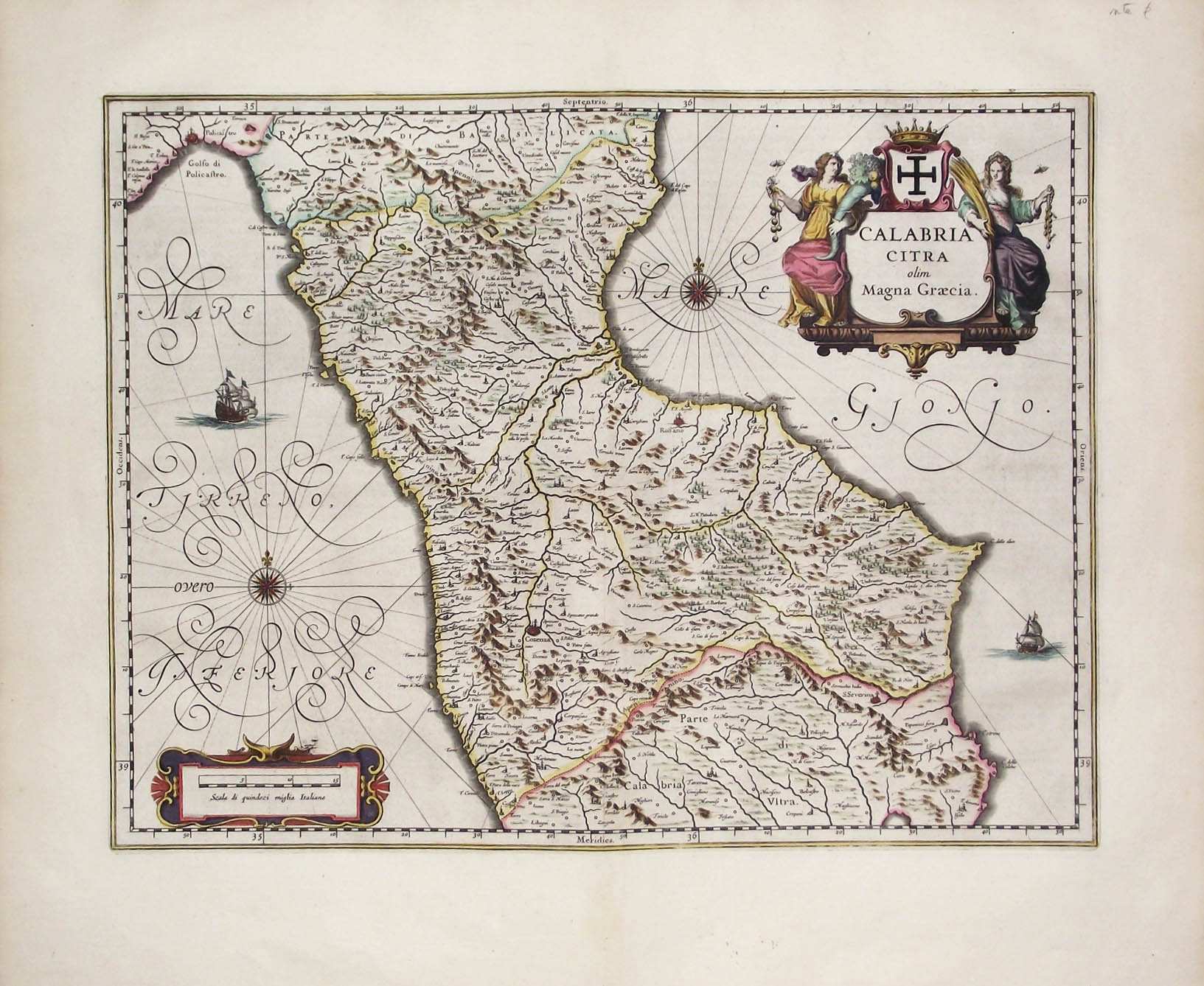 Calabria citra olim Magna Graecia.