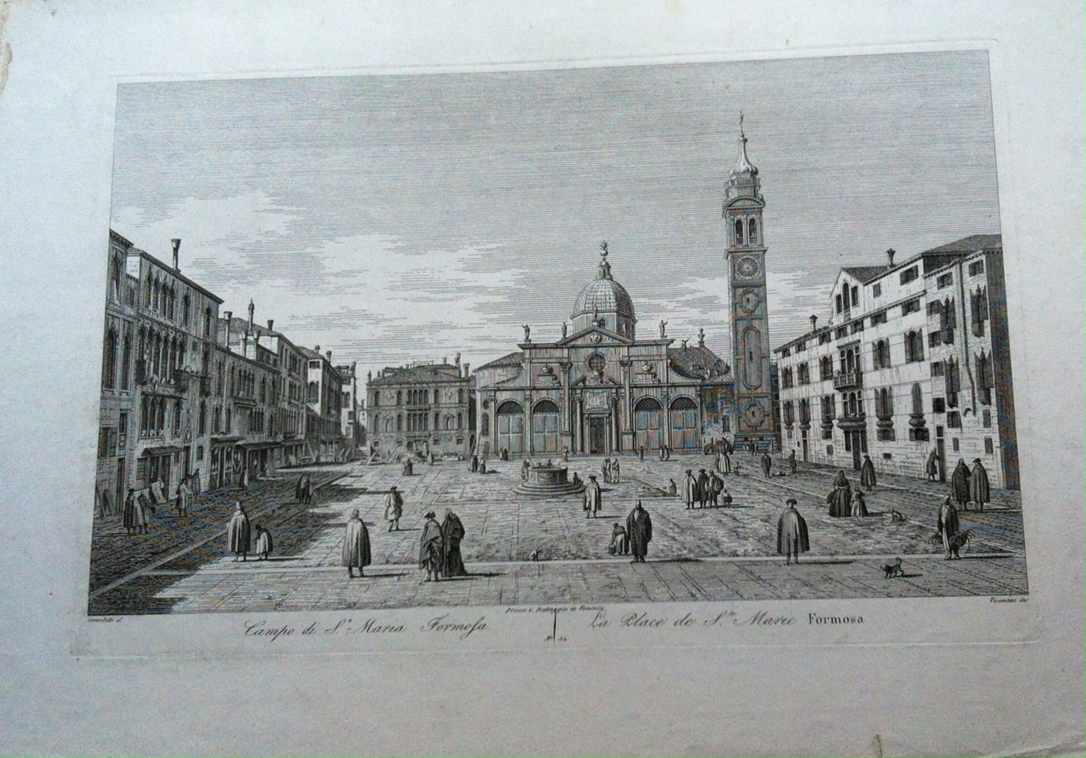 Campo di S. Maria Formosa/La Place de S. Marie Formosa
