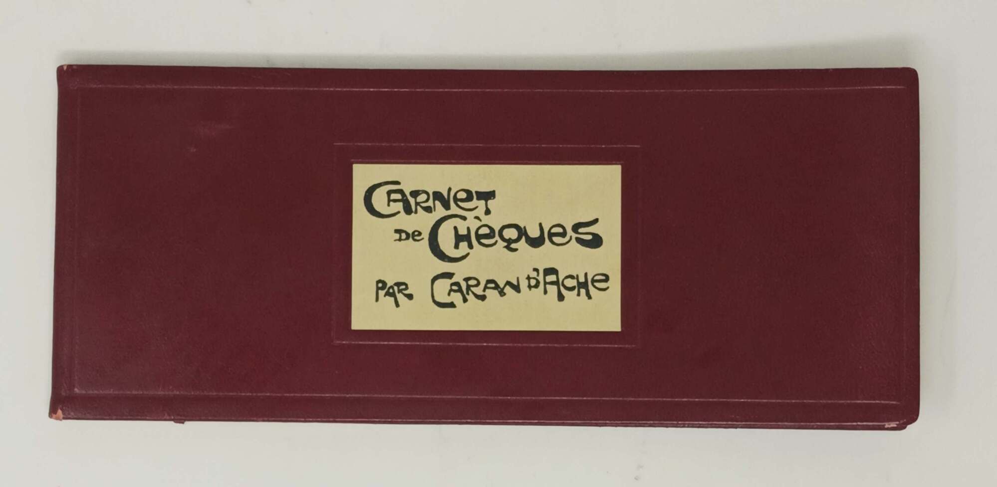 Carnet de ch&amp;egrave;ques
