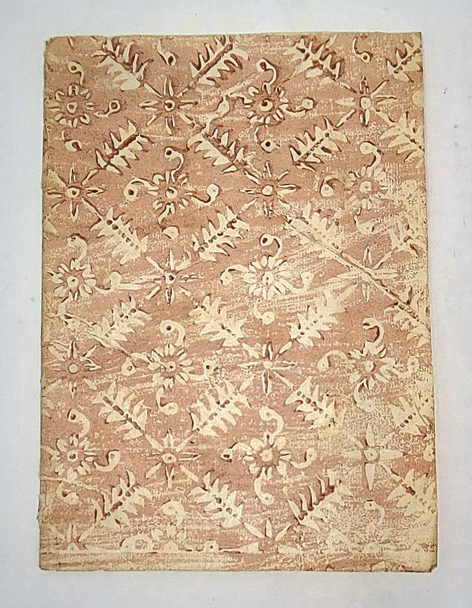 Carta a fiori settecentesca.