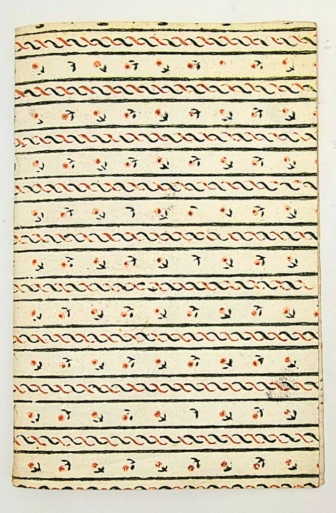 Carta a fiori settecentesca.