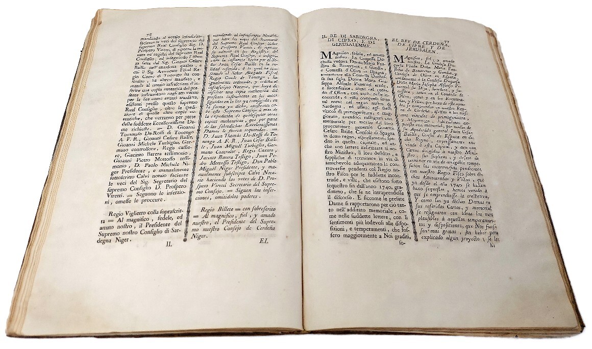 Carta Reale di S.M. che approva l'adeguamento tra il regio …