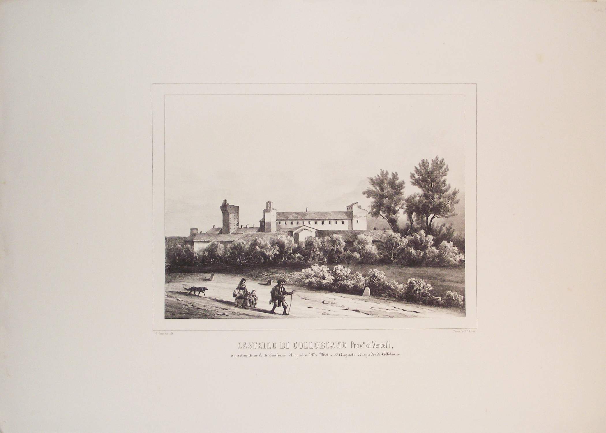 Castello di Collobiano.