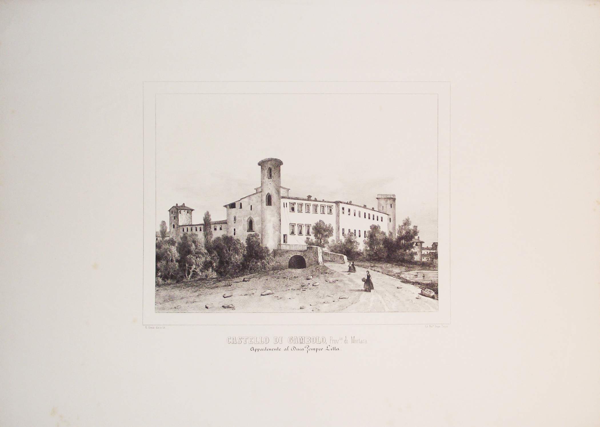 Castello di Gambol&amp;ograve;.