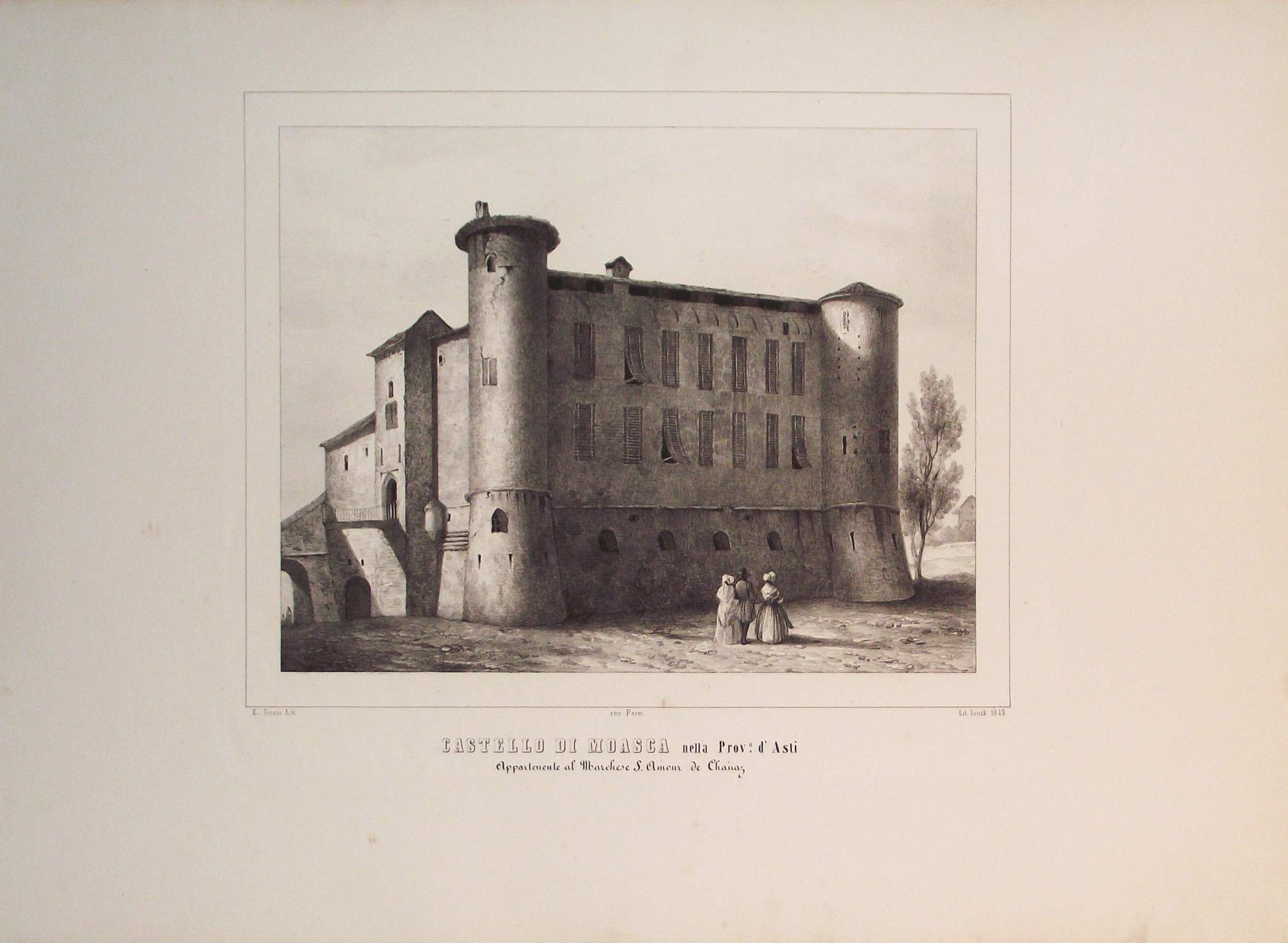 Castello di Moasca.