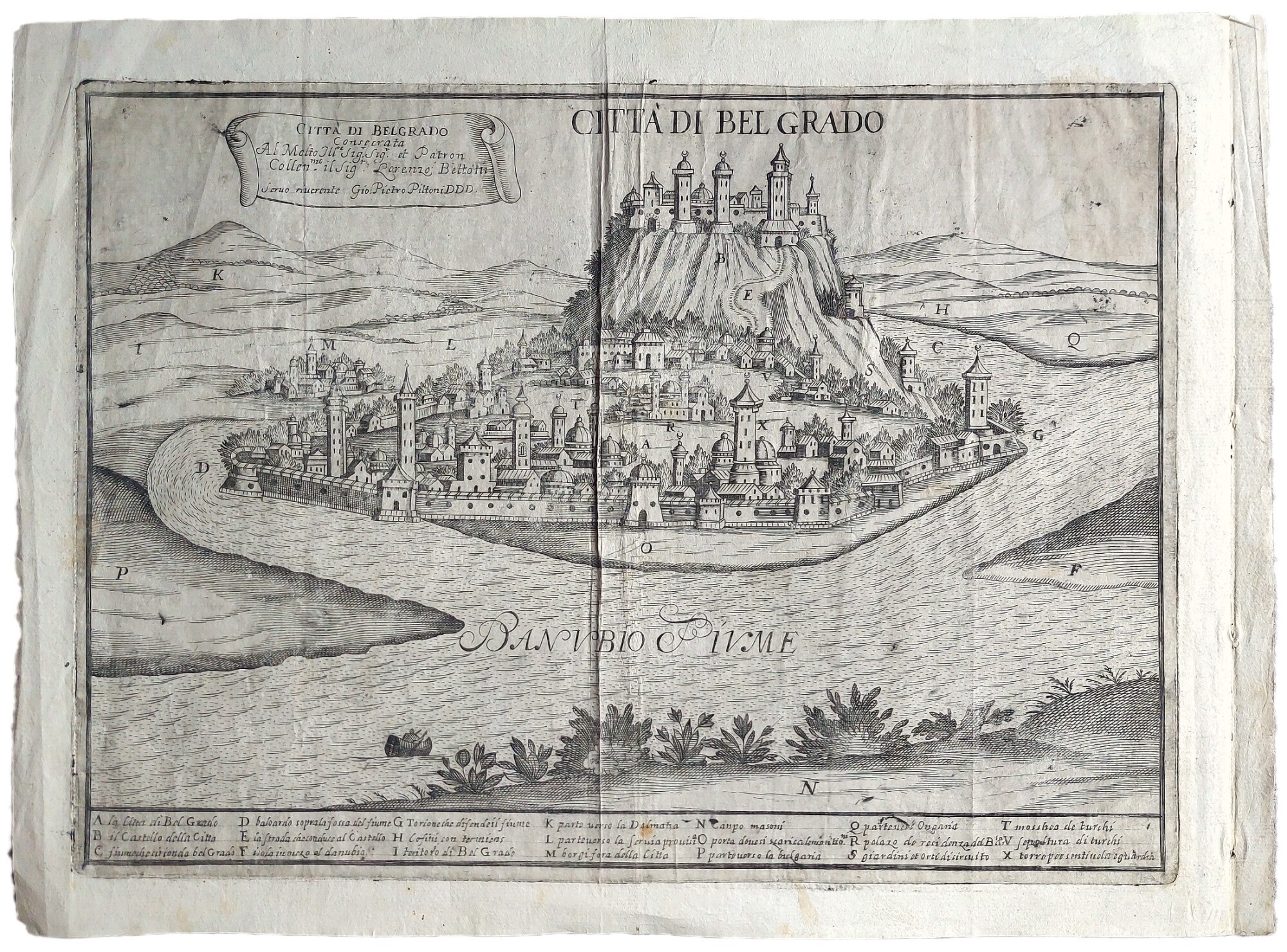 Citt&amp;agrave; di Belgrado.