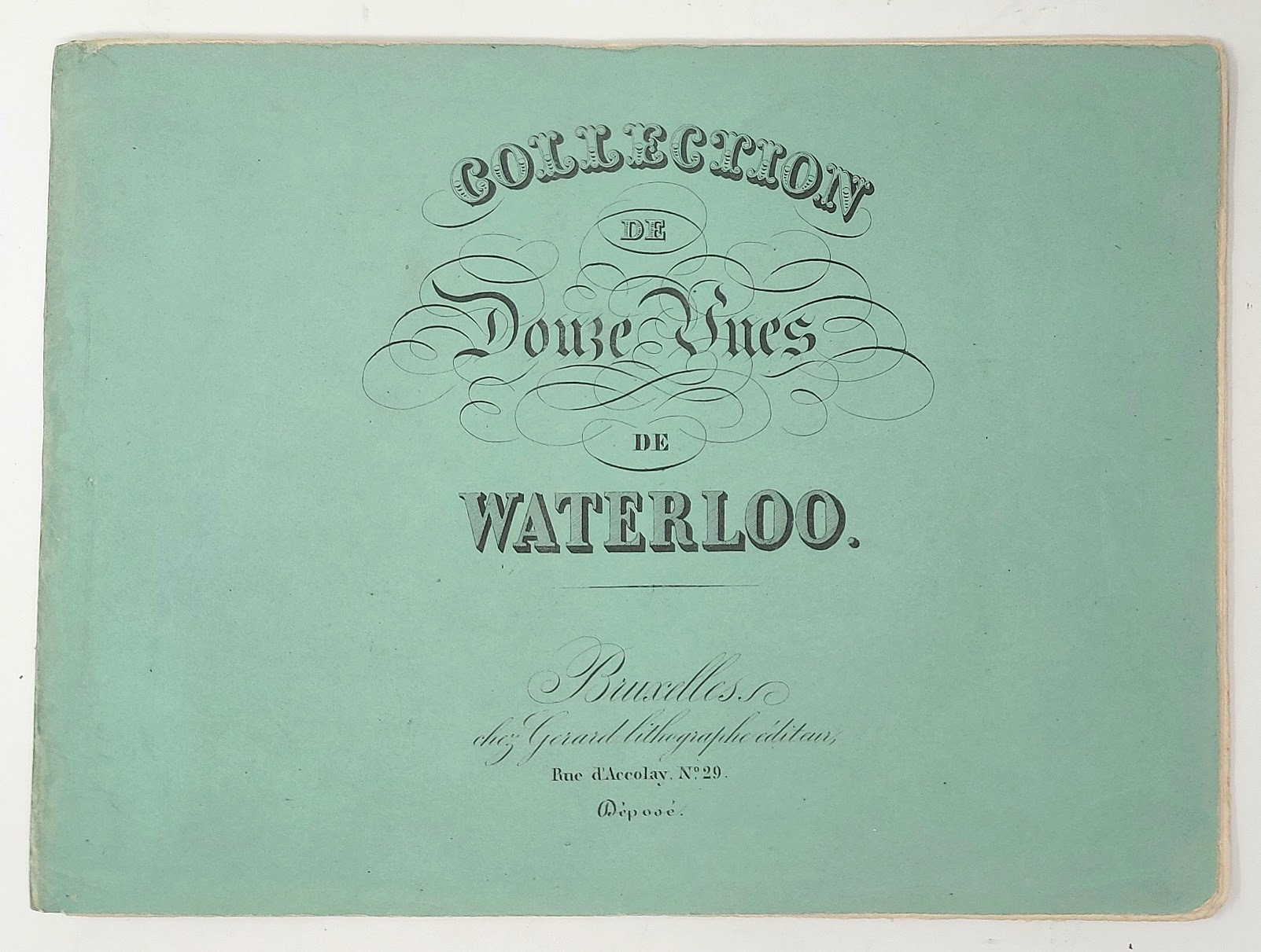 COLLECTION DE DOUZE VUES DE WATERLOO