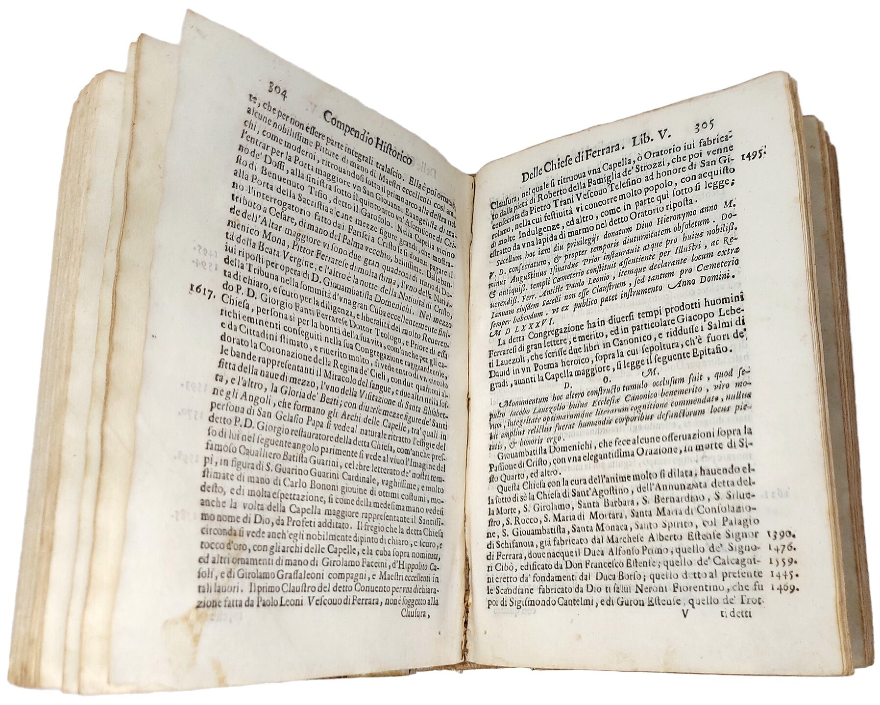 Compendio Historico dell'origine, accrescimento, e prerogatiue delle Chiese, e luoghi …