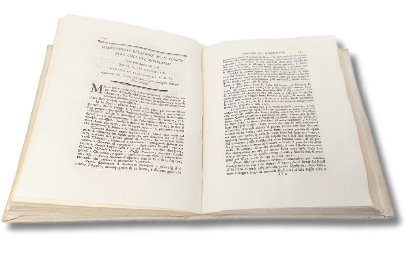 Compendiosa relazione d'un viaggio alla cima del Monbianco recata in …