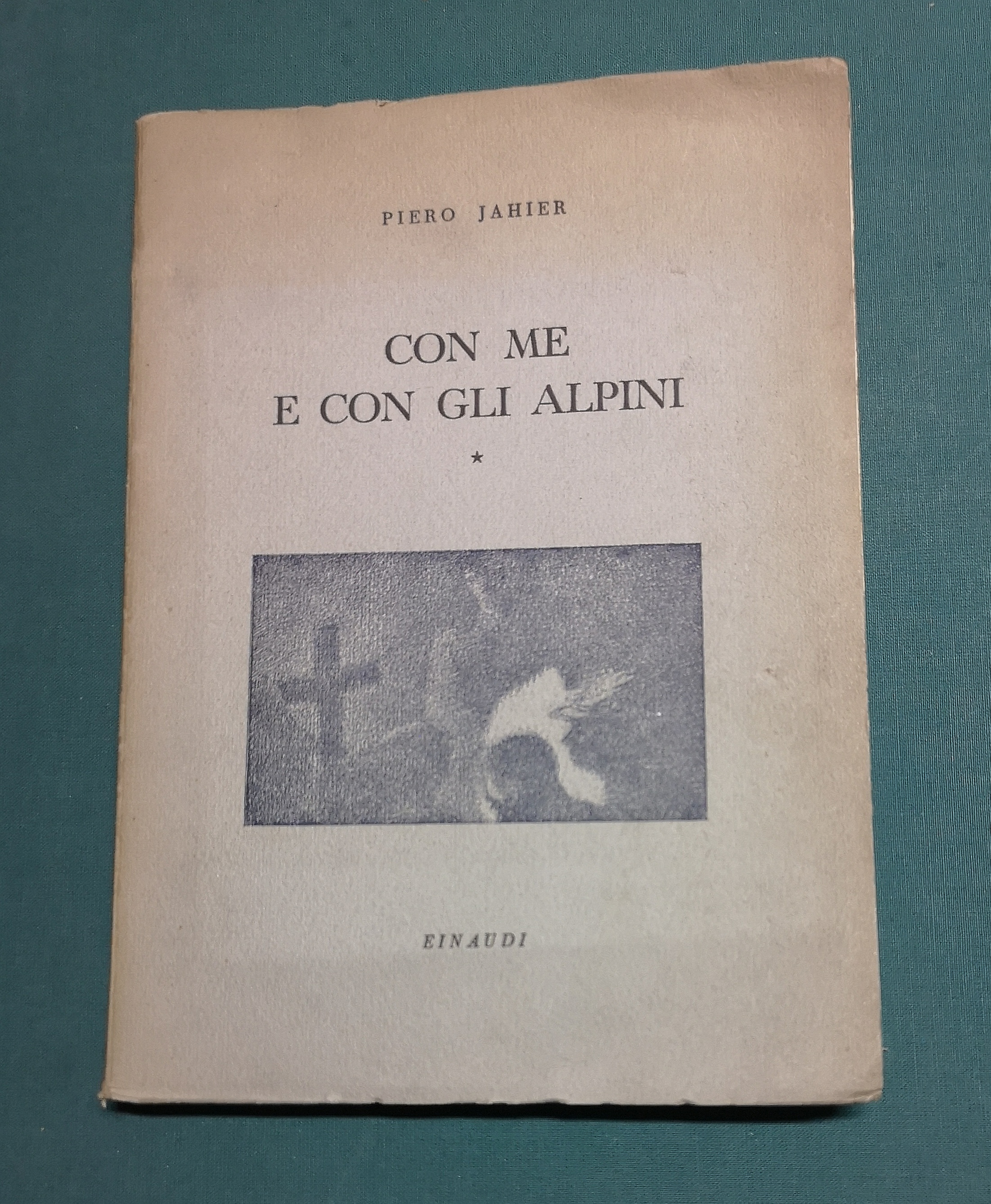 Con me e con gli alpini.