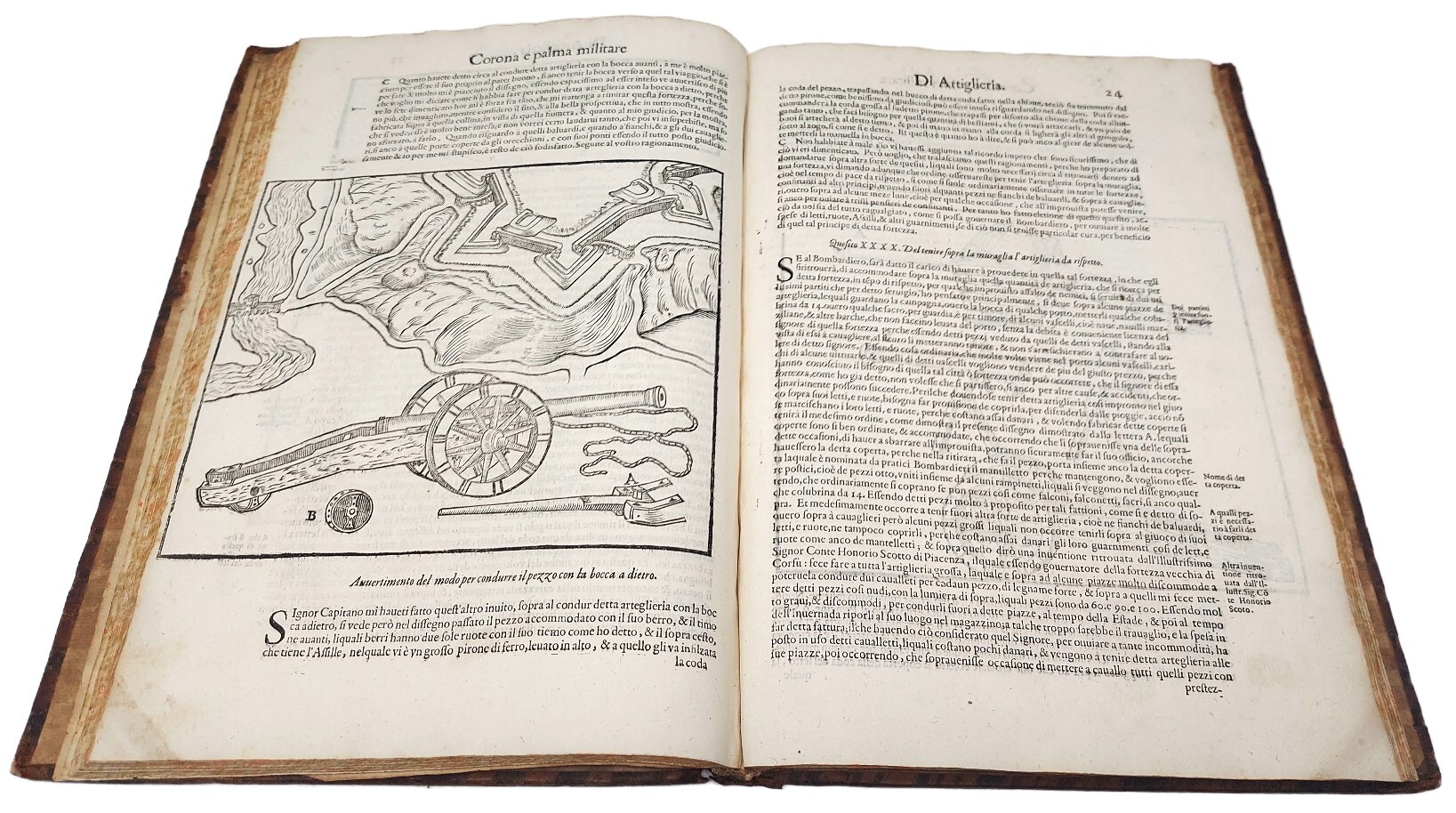 Corona e Palma Militare d'Artiglieria, nella quale si tratta dell'inventione …