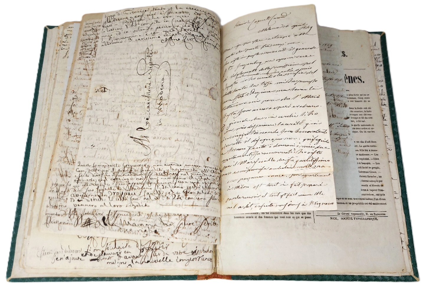 Corrispondenza politica.