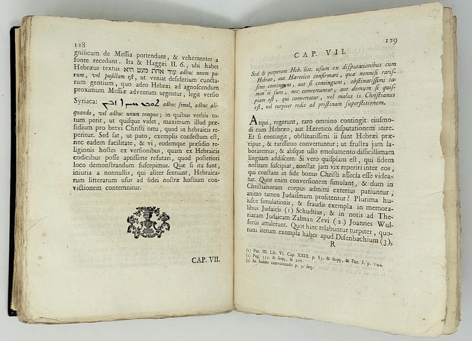 De Praecipuis Caussis, et momentis neglectae a nonnullis Hebraicarum Litterarum …