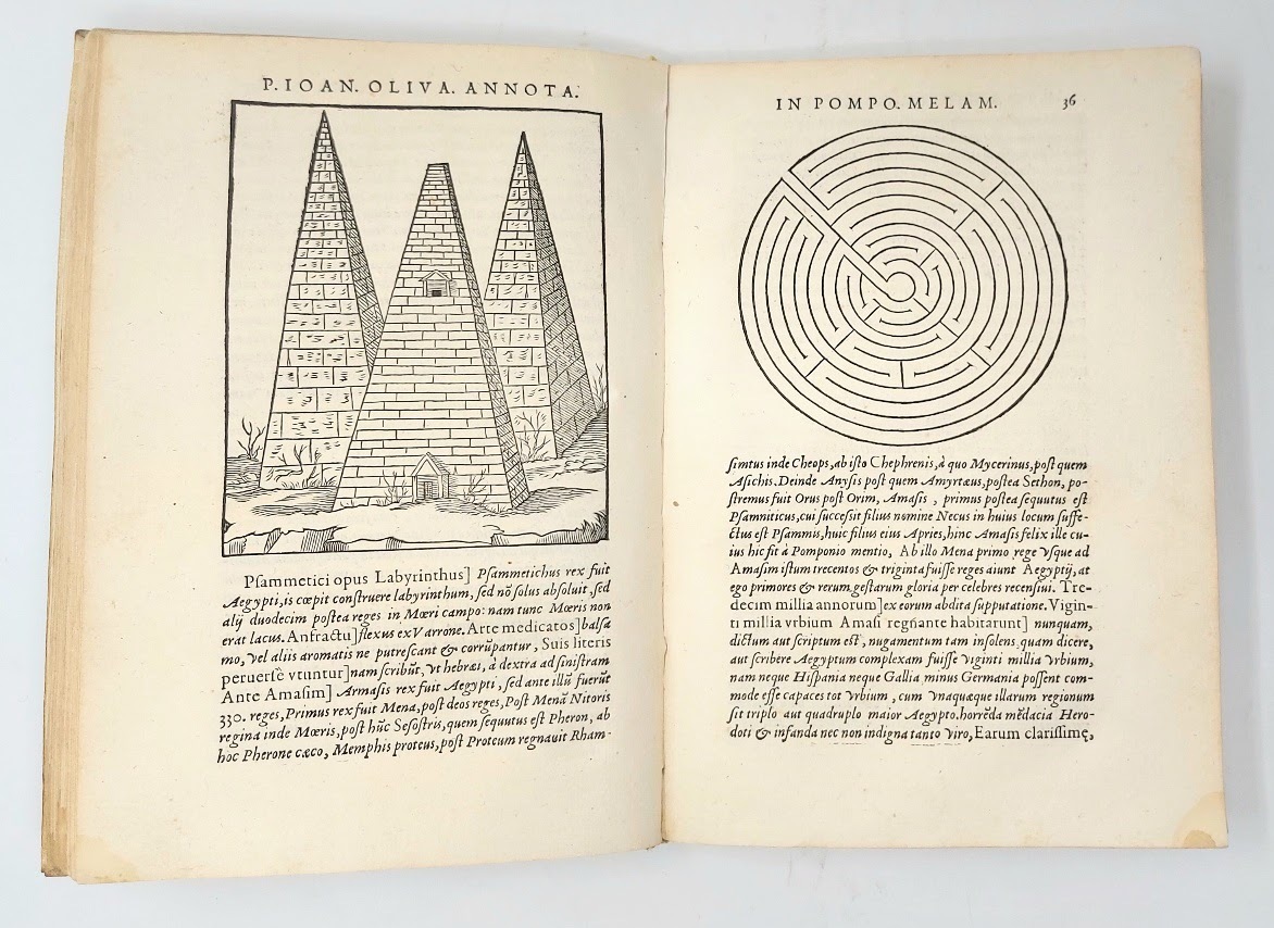 De Situ Orbis libri tres.&amp;nbsp;Una cum auctario Petri Ioannis Olivarij …