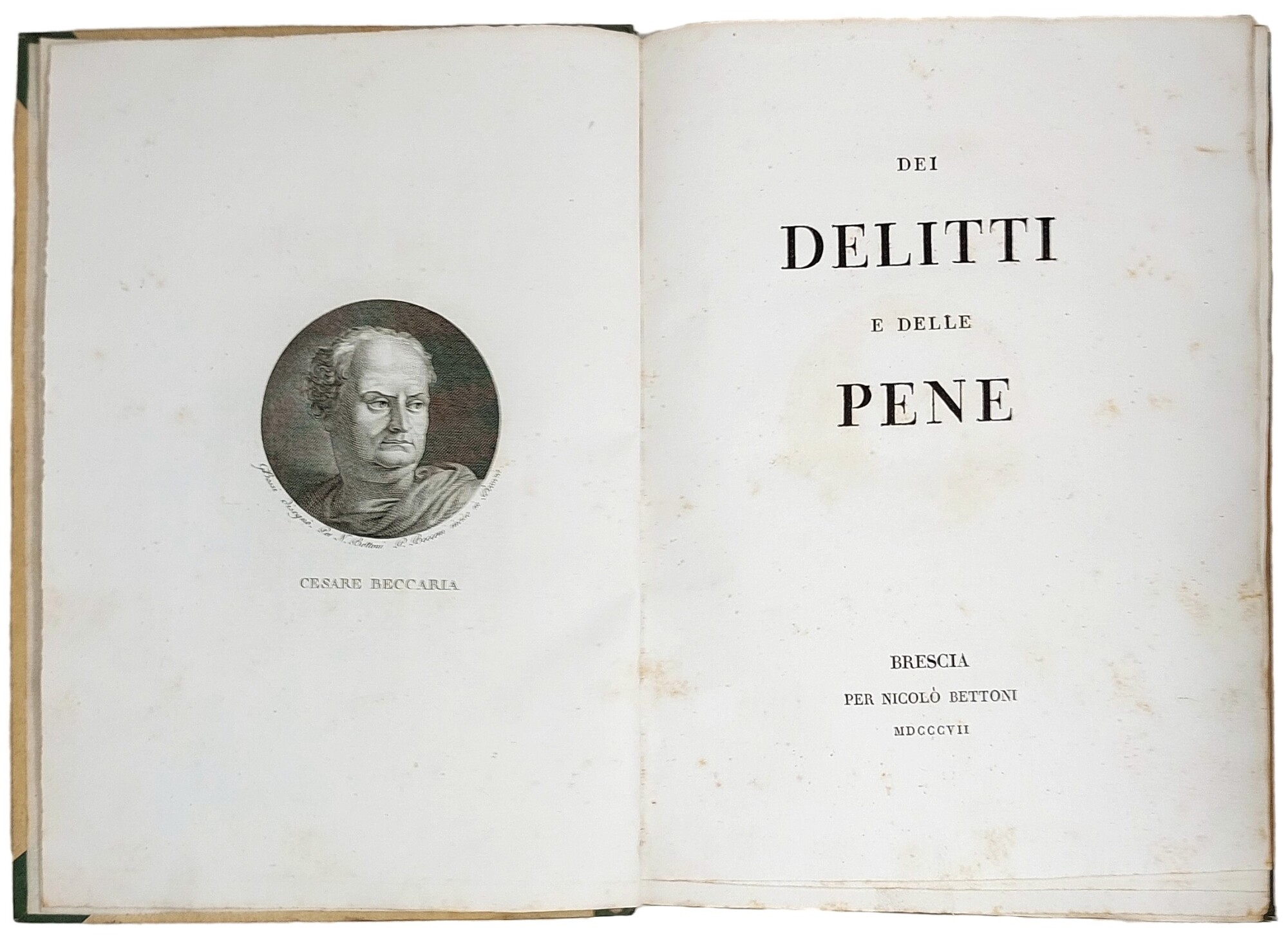 Dei delitti e delle pene.