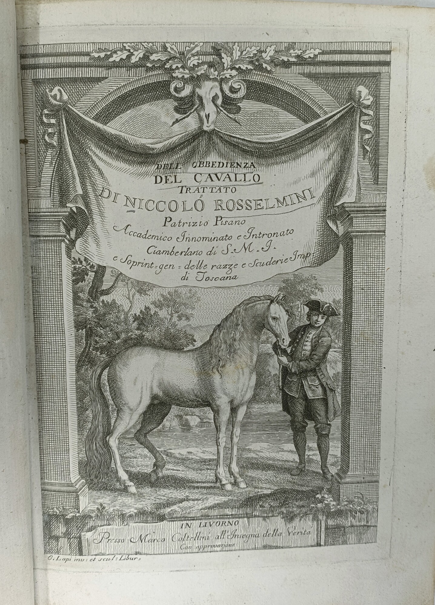 Dell'obbedienza del cavallo.Trattato.