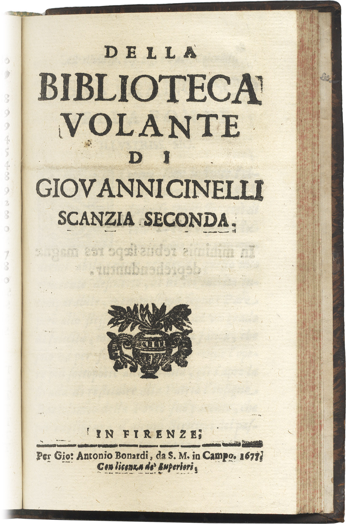 Della Biblioteca volante. Scansia prima (e seconda).