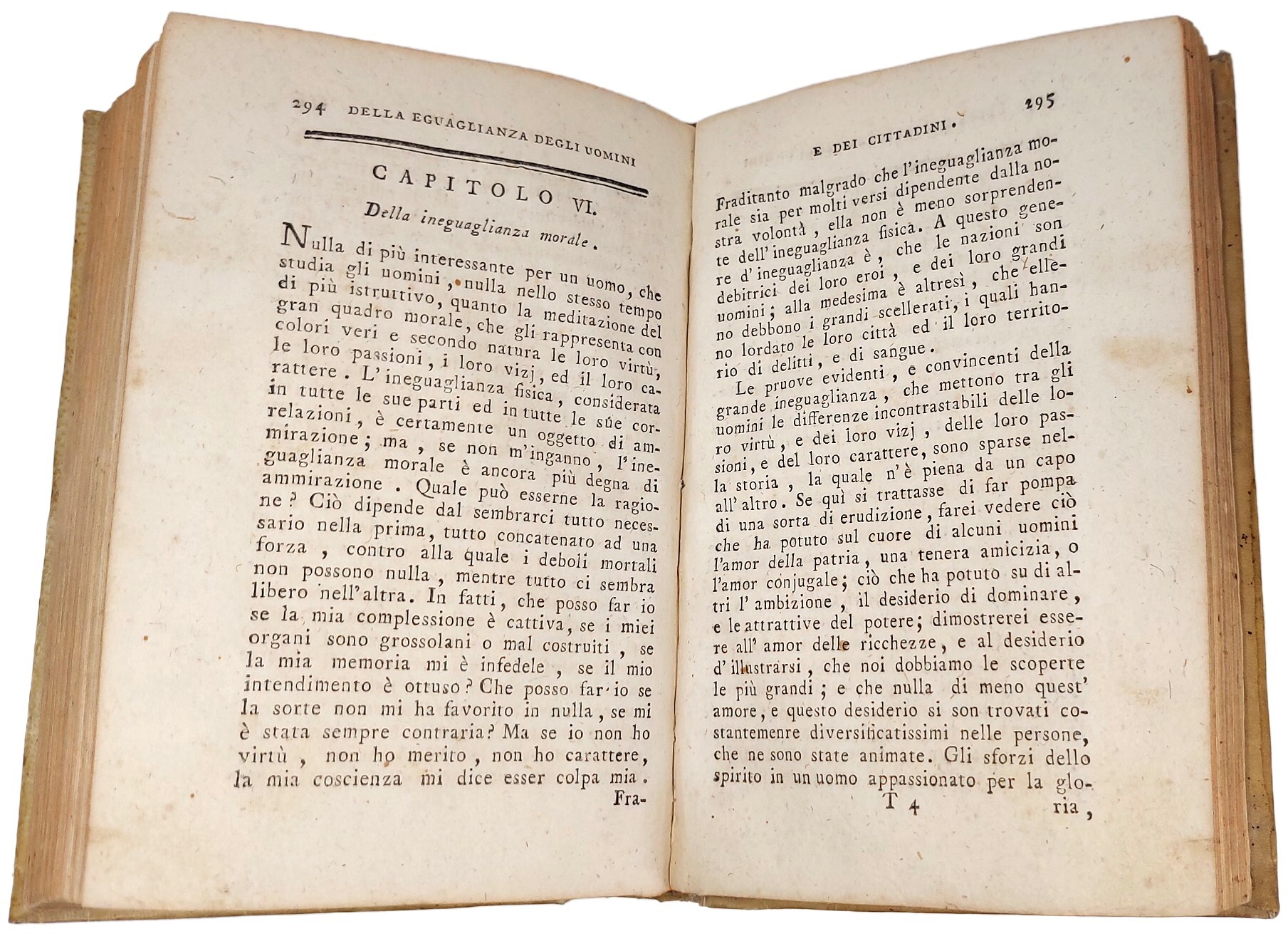Della Libert&amp;agrave; e della Eguaglianza degli Uomini, e dei Cittadini. …