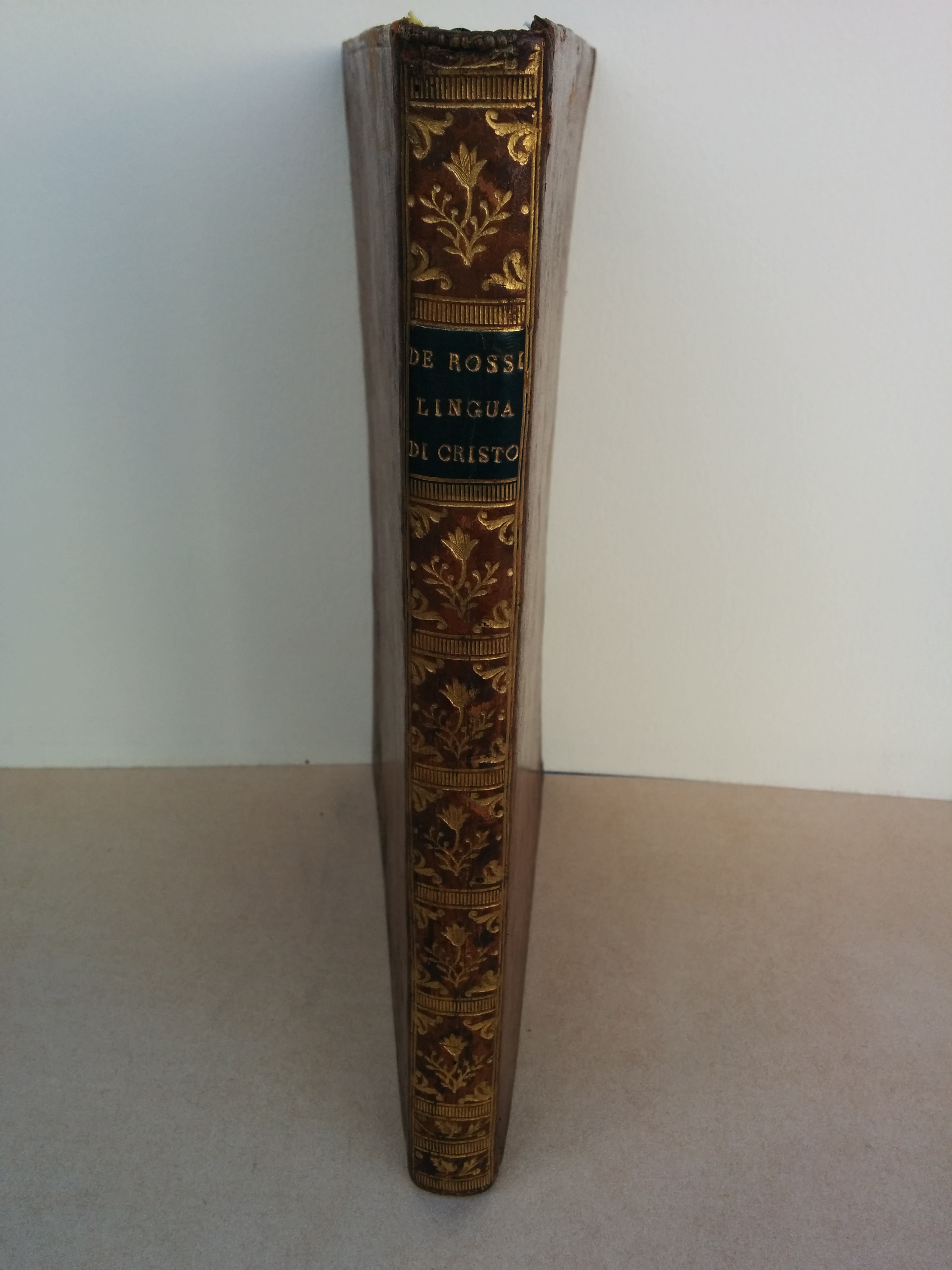 Della lingua propria di Cristo e degli Ebrei nazionali della …