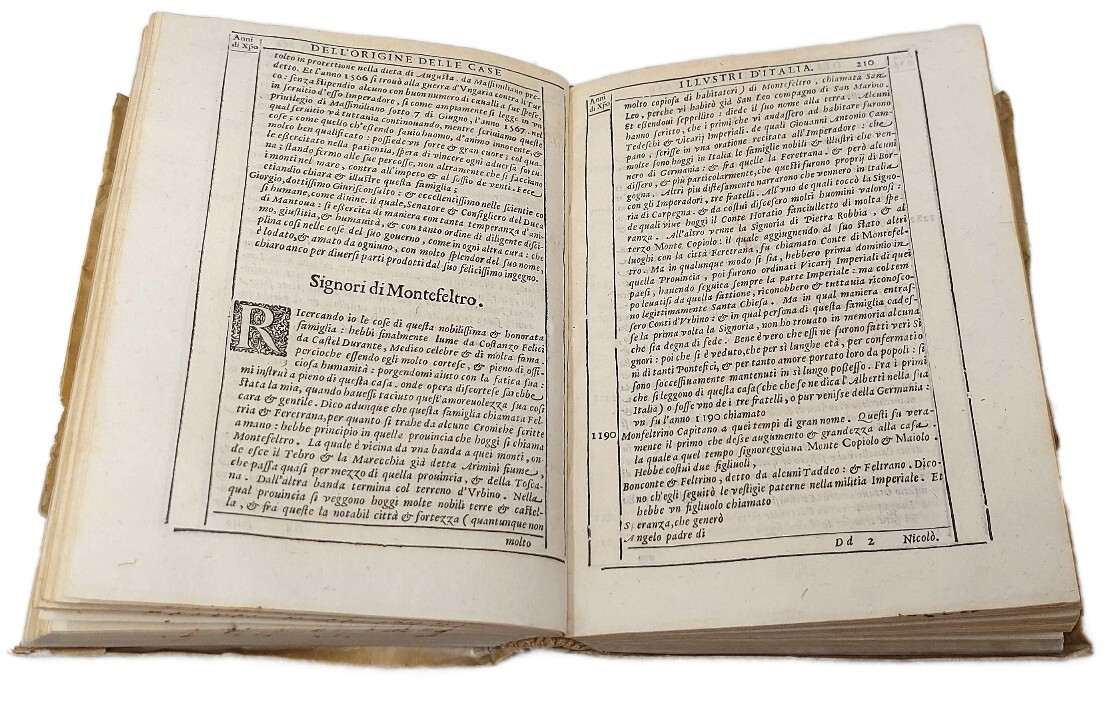 Della Origine et de' fatti delle famiglie illustri d'Italia...&amp;nbsp;Nel quale, …