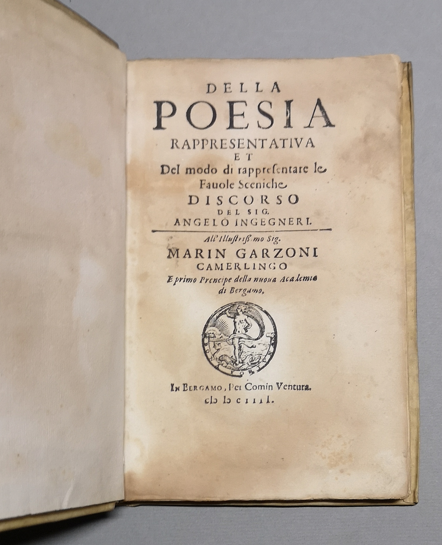 Della poesia rappresentativa et del modo di rappresentare le favole …