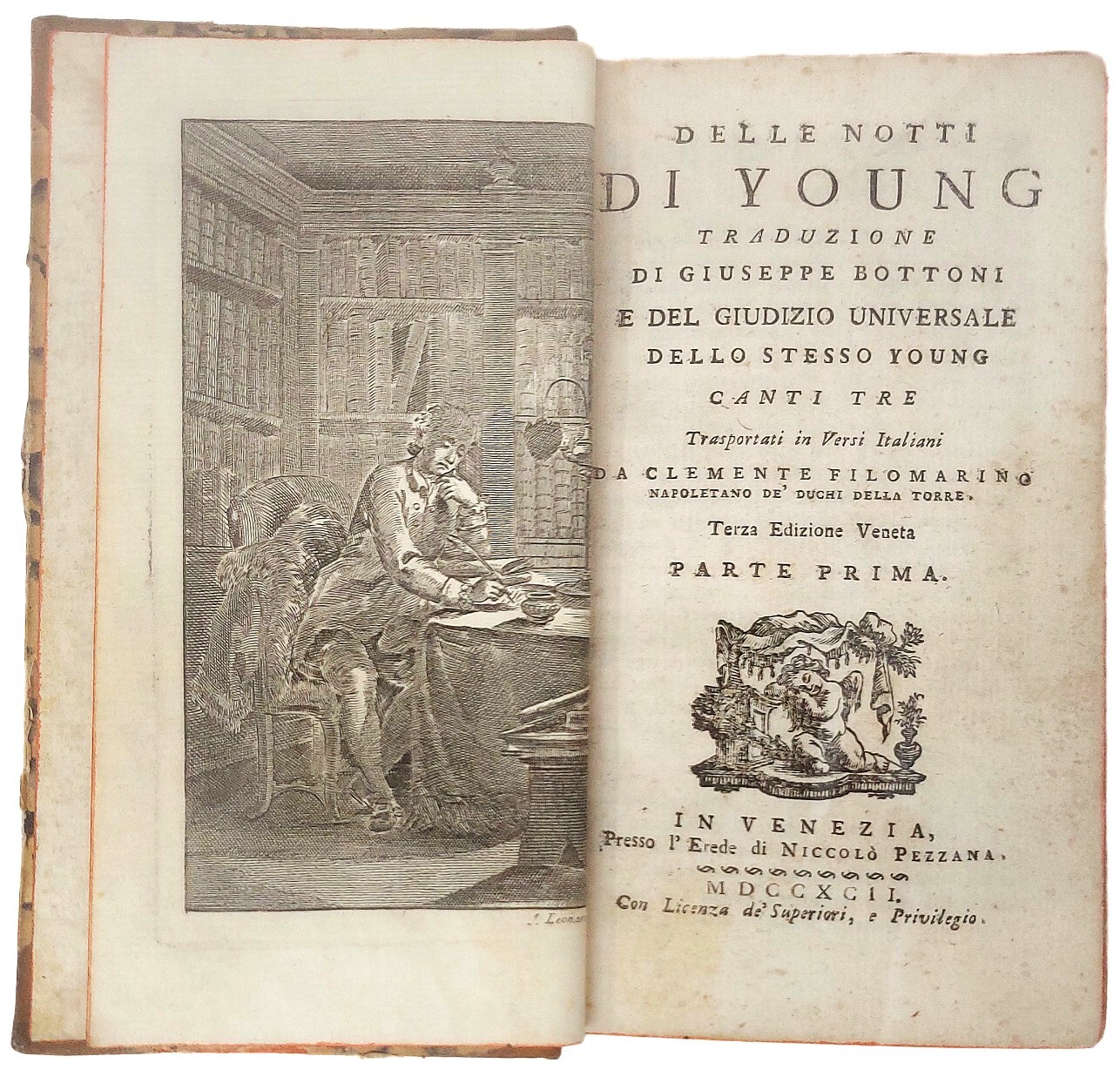 Delle Notti di Young.&amp;nbsp;Traduzione di Giuseppe Bottoni, e del Giudizio …