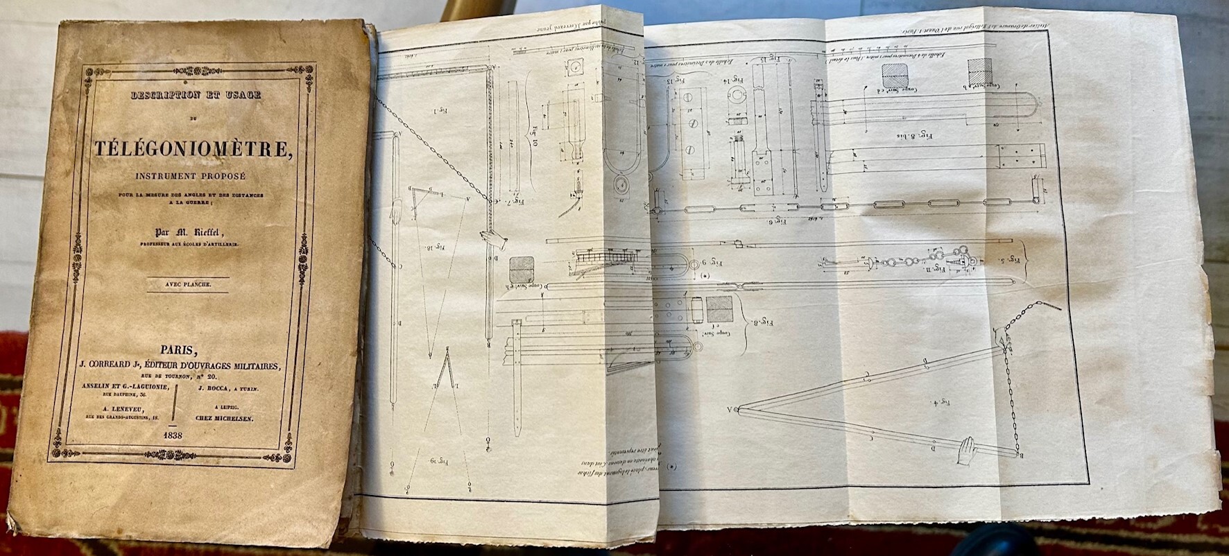 Description et usage du t&amp;eacute;l&amp;eacute;goniom&amp;egrave;tre: Instrument propos&amp;eacute; pour la mesure …