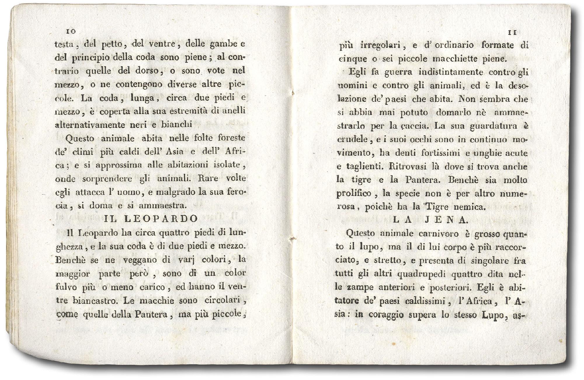 Descrizione del gran serraglio di diversi animali viventi e rarissimi …
