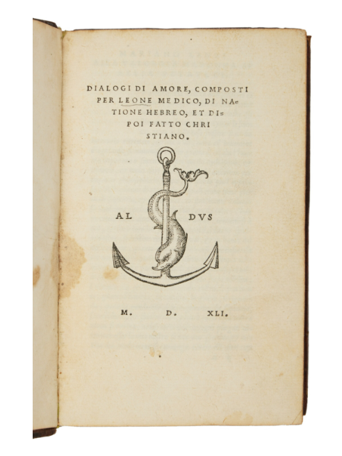 Dialogi di amore, composti per Leone medico, di natione hebreo, …