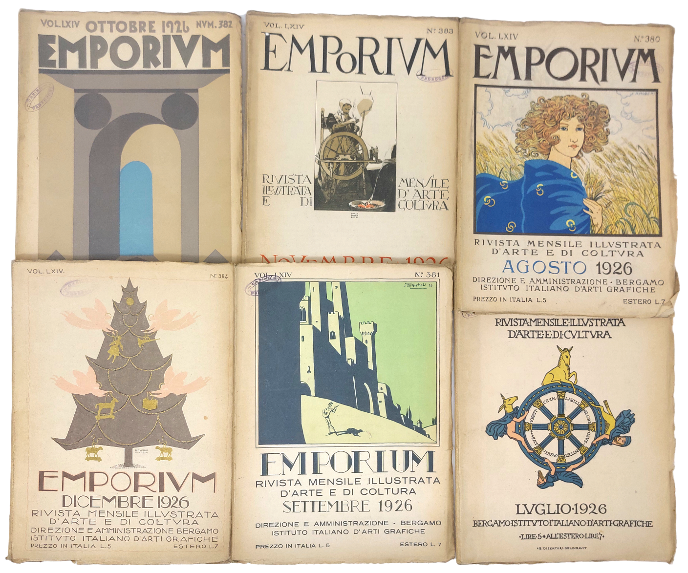 Emporium. Secondo semestre 1926 n. 379-384&amp;nbsp;