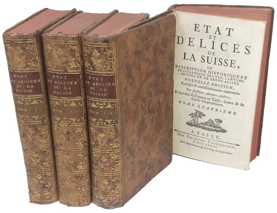 Etat et d&amp;eacute;lices de la Suisse, ou description historique et …