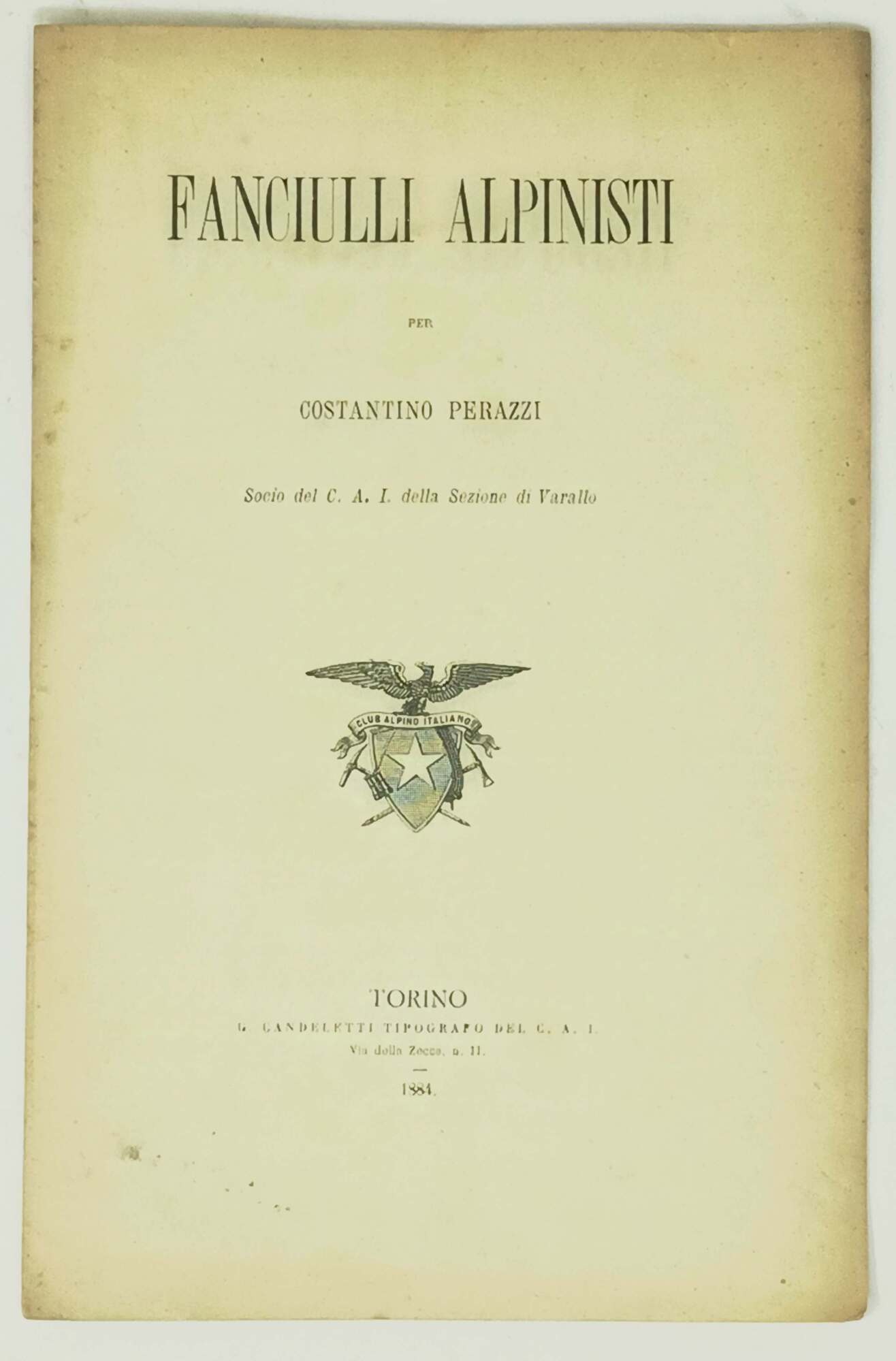 Fanciulli alpinisti