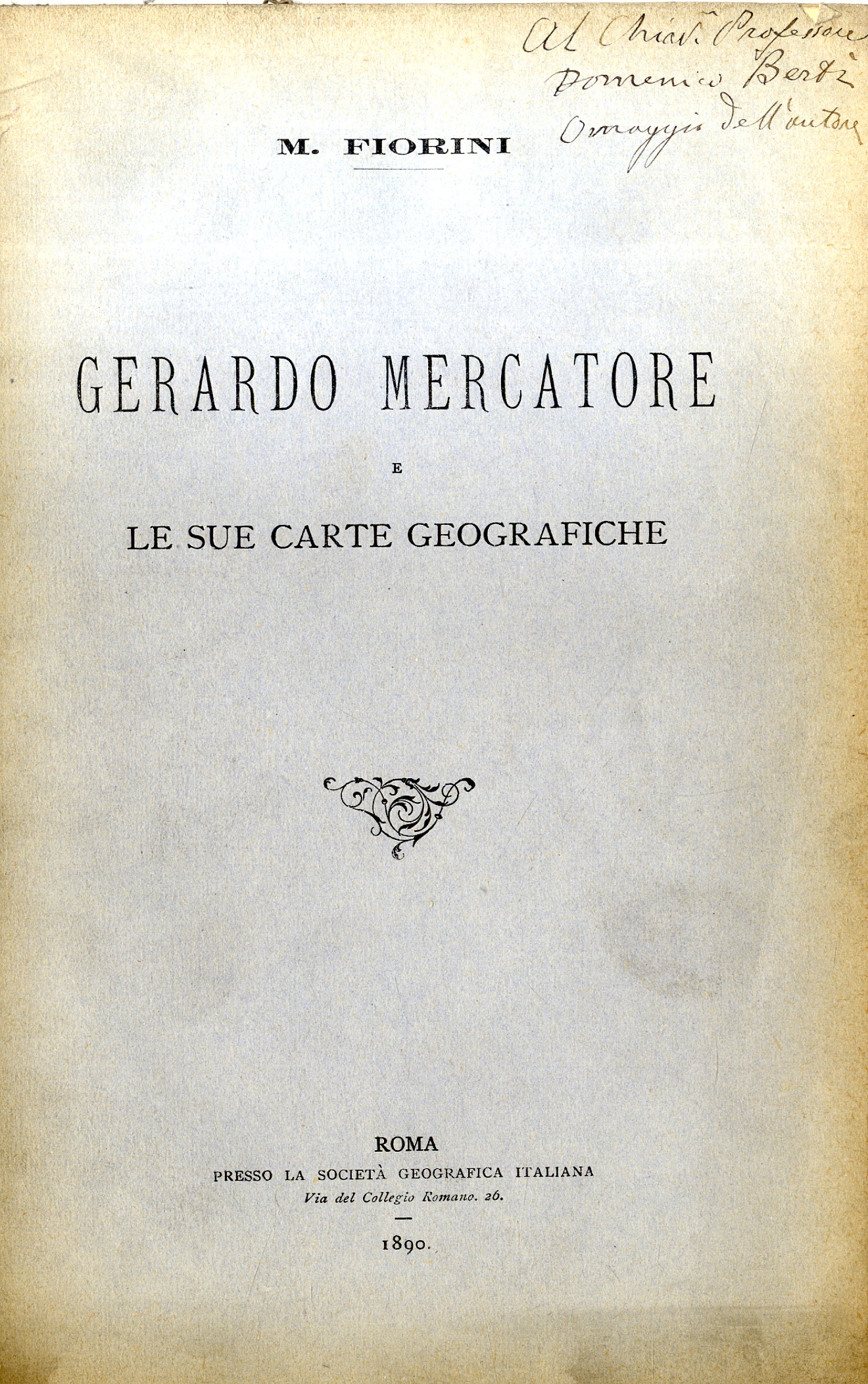 Gerardo Mercatore e le sue carte geografiche