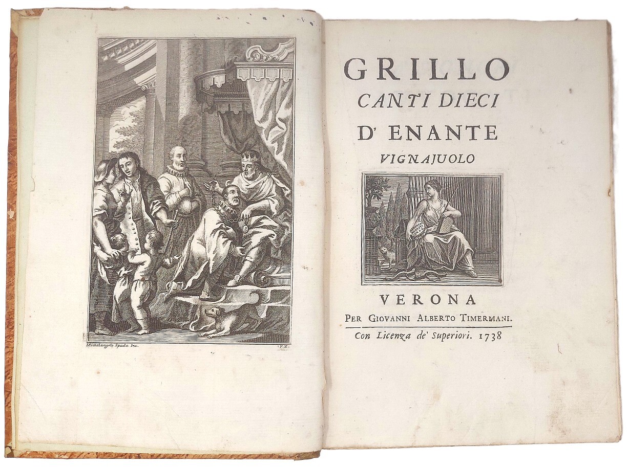 Grillo. Canti dieci d'Enante Vignajuolo