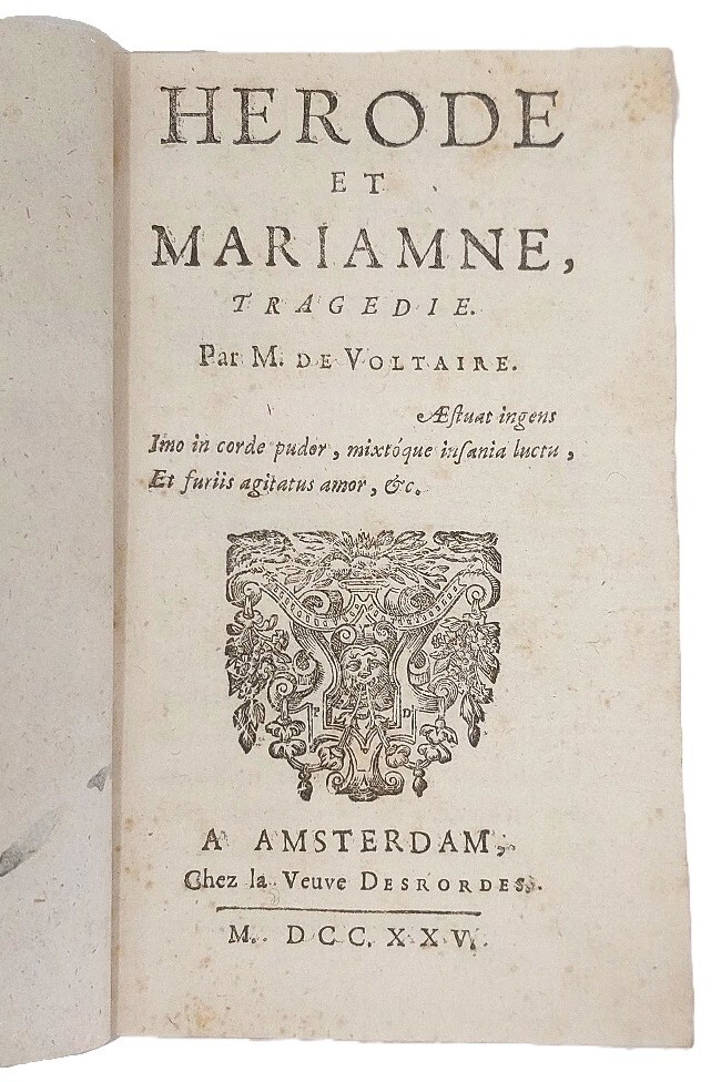 Herode et Mariamne, trag&amp;eacute;die.