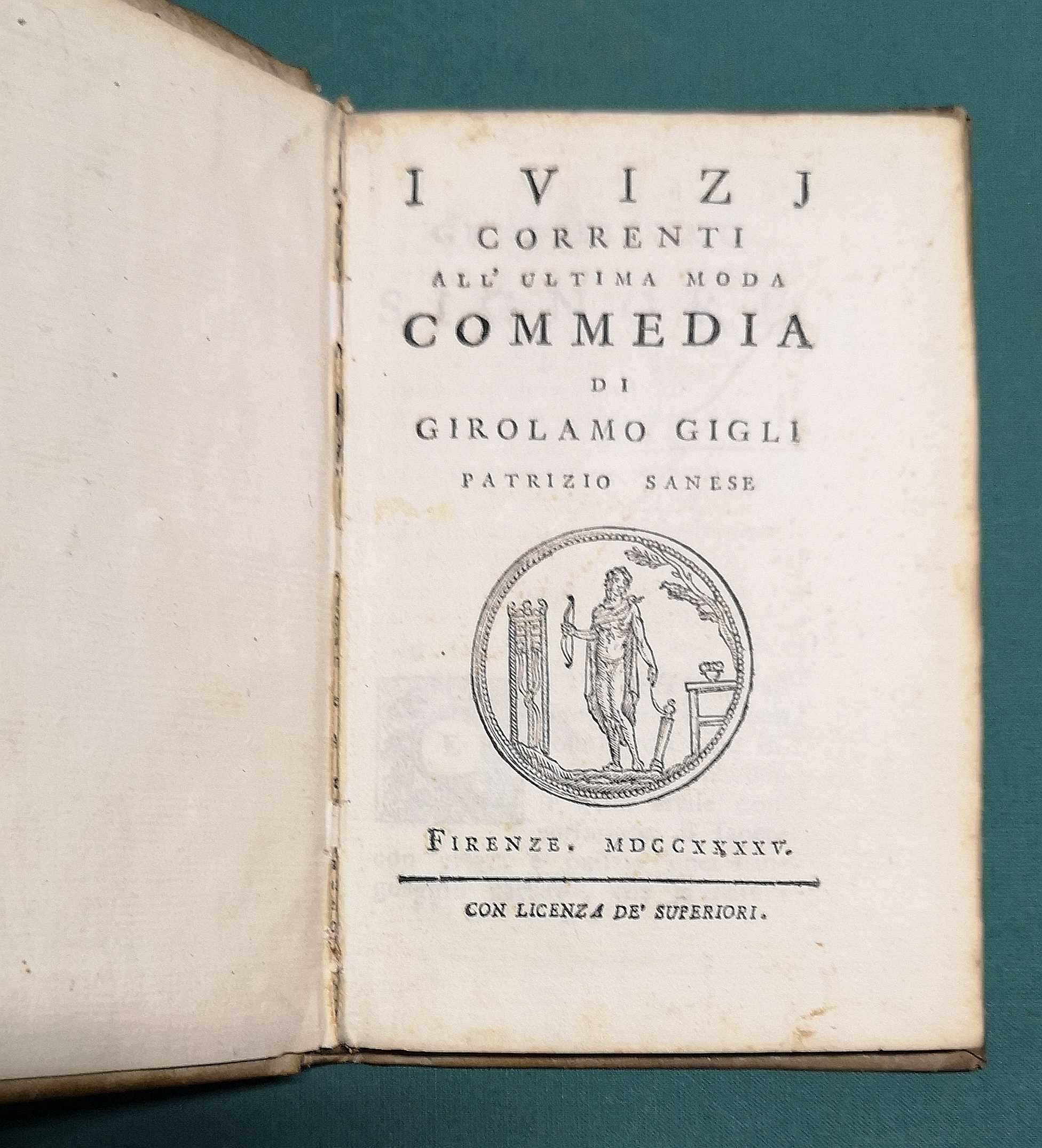 I vizi correnti all'ultima moda. Commedia.