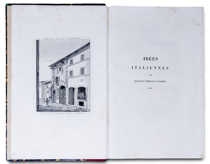 Id&amp;eacute;es italiennes sur quelques tableaux c&amp;eacute;l&amp;egrave;bres. Par A. CONSTANTIN.